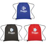 JH3374 Non-Woven Wave Design Drawstring Bag With Custom Imprint